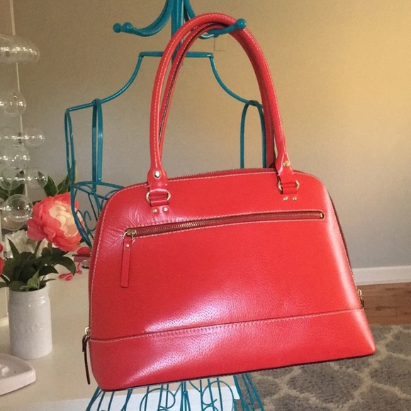 Kate Spade large red handbag - Picture 4 of 8